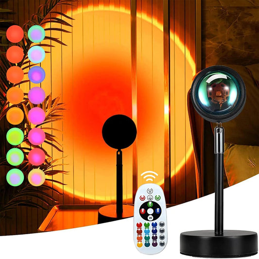 Lampe Projecteur Coucher de Soleil LED