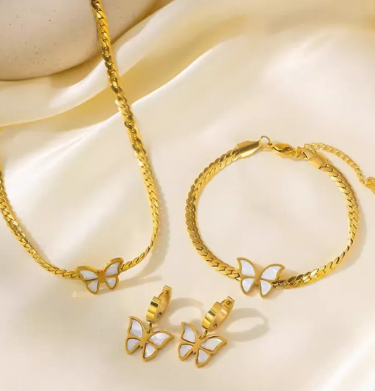 Ensemble Bijoux Papillon