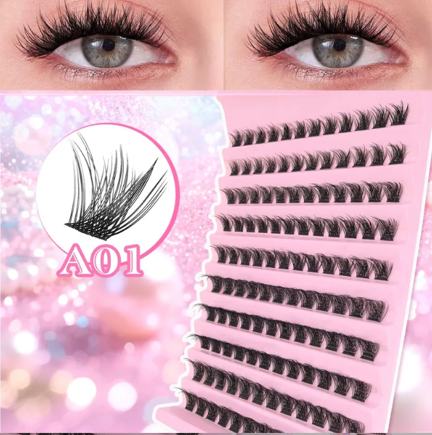 Faux Cils En Fibre Artificielle
