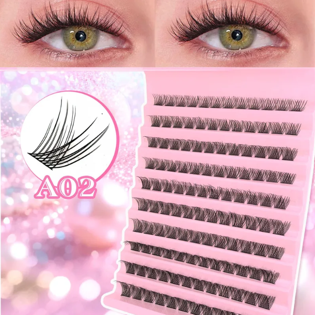 Faux Cils En Fibre Artificielle