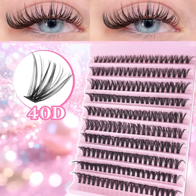 Faux Cils En Fibre Artificielle
