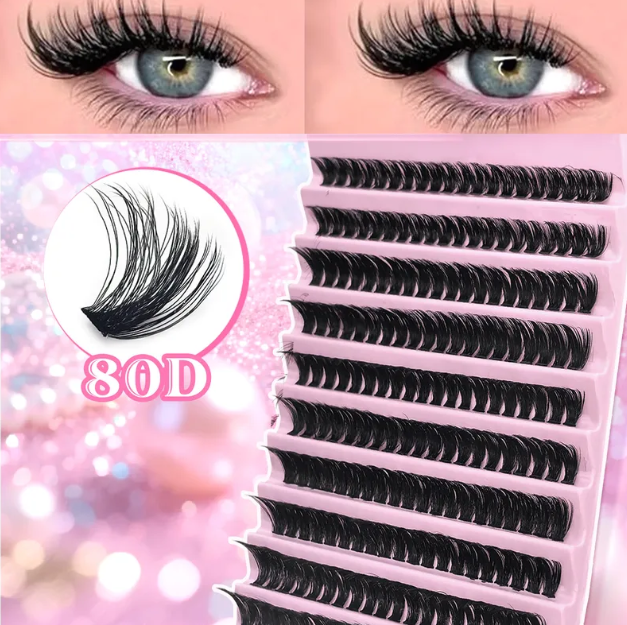 Faux Cils En Fibre Artificielle