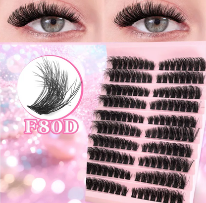 Faux Cils En Fibre Artificielle