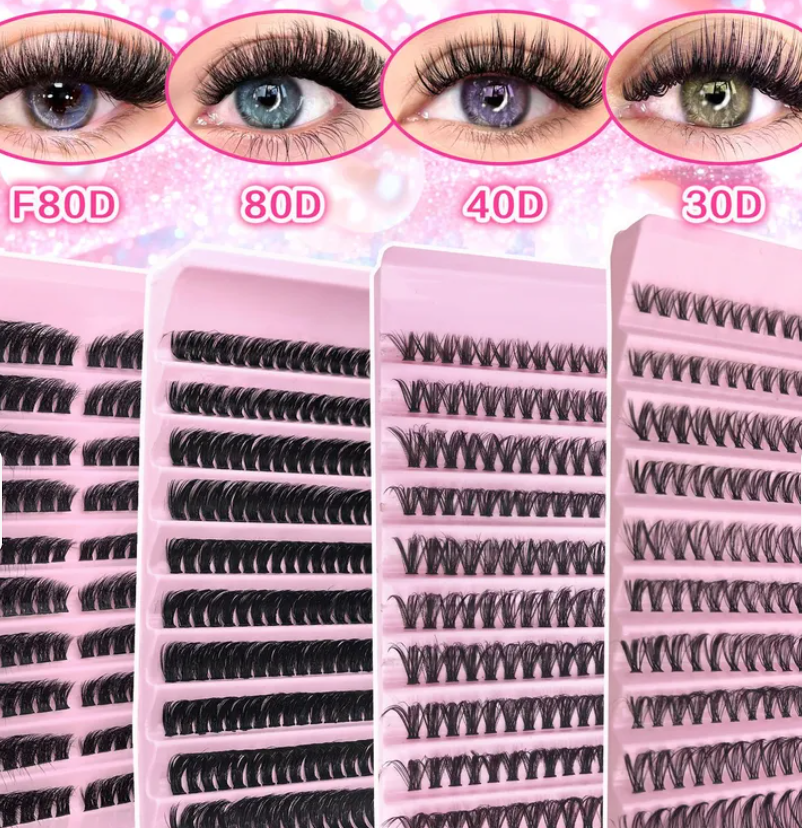 Faux Cils En Fibre Artificielle