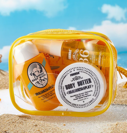 Ensemble de Voyage, Brume, Crème et Gel Douche Pour Toutes Occasions