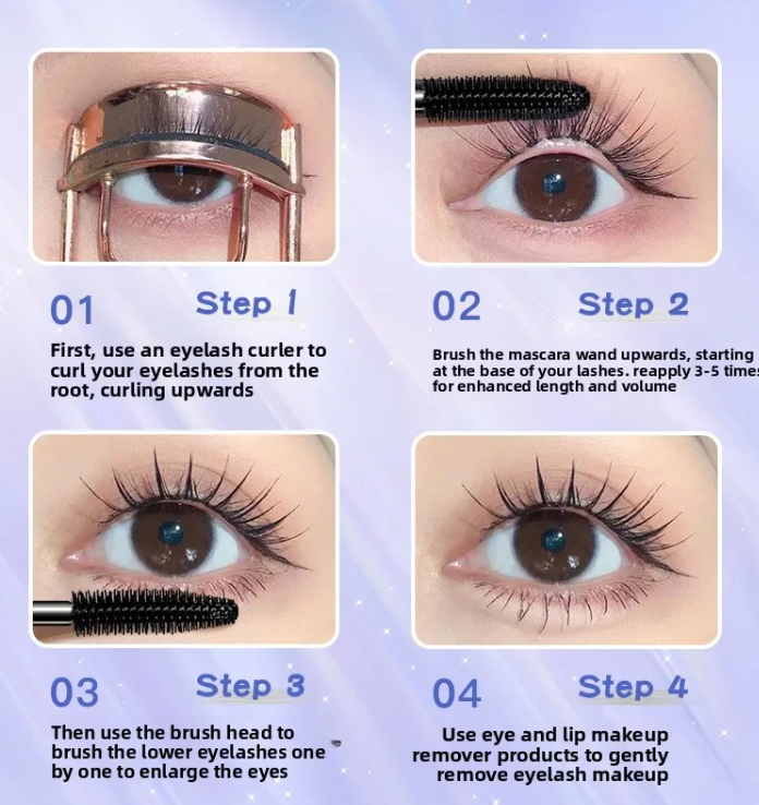 Mascara Noir Pour Des Cils Volumineux