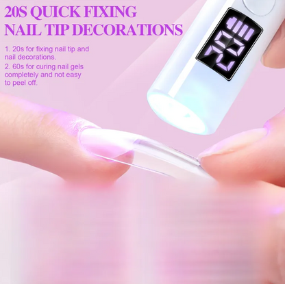 Lampe à Ongles UV Pour Fournitures Professionnelles Avec Une Technologie de Durcissement Efficace Pour Manucure Et Pédicure